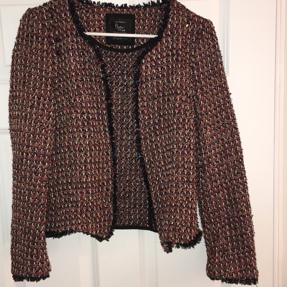 Tweed blazer